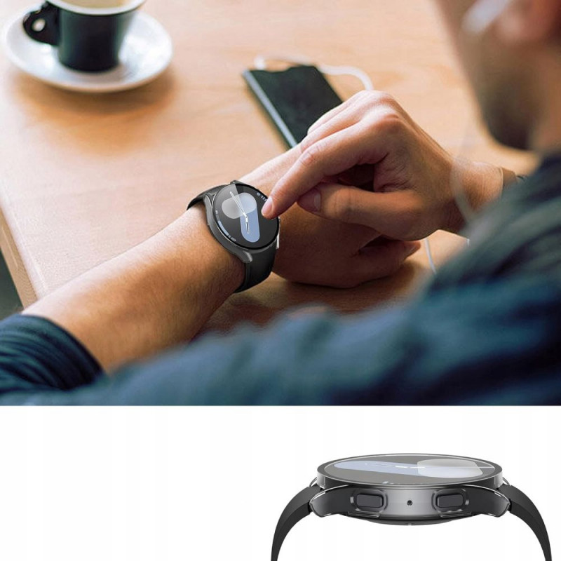 Θήκη Tech-Protect Defense360 για Samsung Galaxy Watch 7, 40 mm, Διάφανη