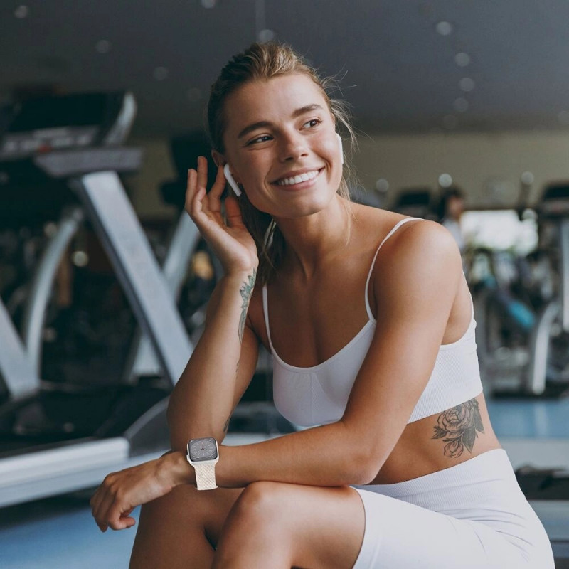 Tech-Protect Nylonmag λουράκι για Apple Watch 4/5/6/7/8/9/SE/10, 38/40/41/42 mm, γαλάζιο