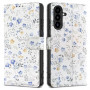 Θήκη πορτοφόλι Tech-Protect για Samsung Galaxy A17 / A18 / A26 4G / 5G, Spring Flowers