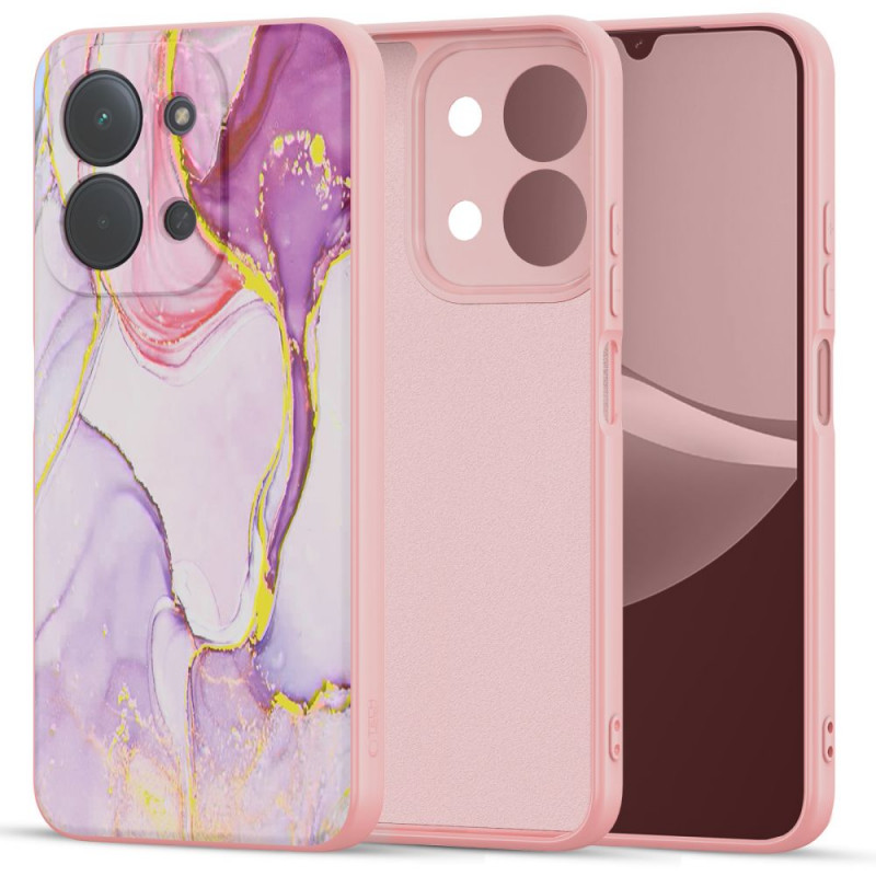 Θήκη σιλικόνης Tech-Protect Icon για Xiaomi Redmi 15C 5G / Poco C85 5G, Marble