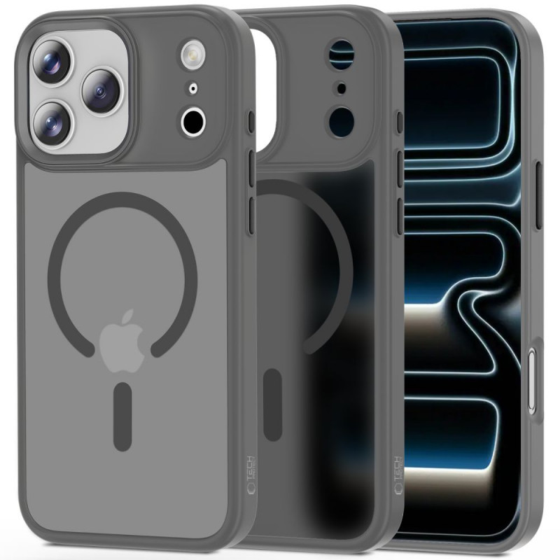 Θήκη Tech-Protect Magmat MagSafe για Apple iPhone 17 Pro, ματ γκρι κραγιόνι