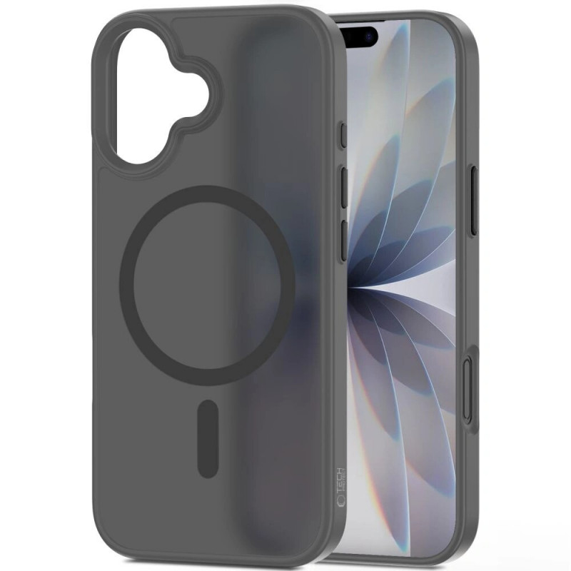 Θήκη Tech-Protect Magmat MagSafe THP4950 για Apple iPhone 17, ματ γκρι κηρομπογιάς