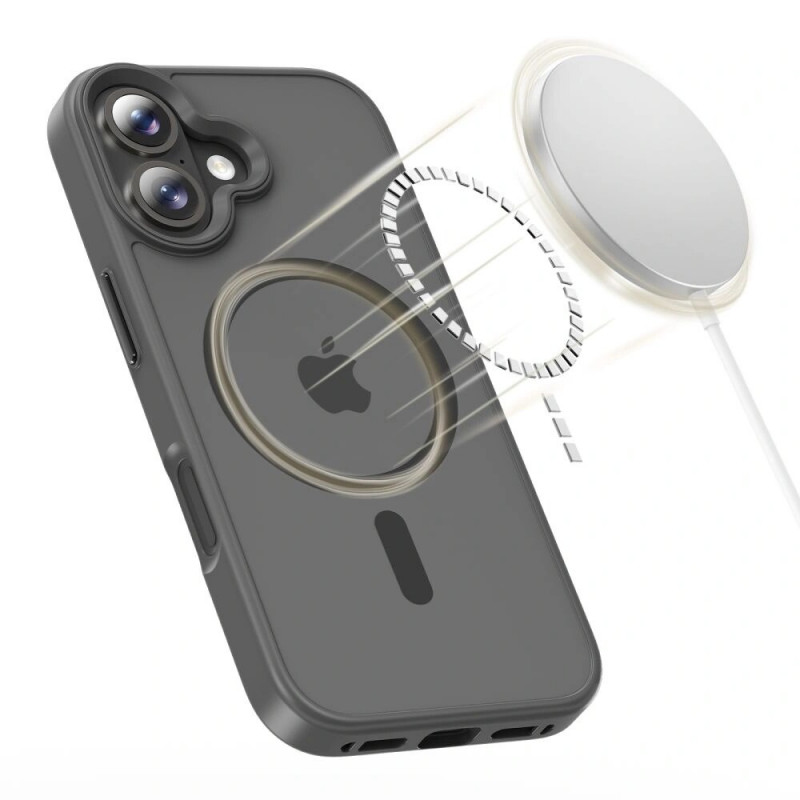 Θήκη Tech-Protect Magmat MagSafe THP4950 για Apple iPhone 17, ματ γκρι κηρομπογιάς
