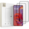 Tech-Protect Glass Fit+ Ενισχυμένο Γυαλί για Motorola Edge 50 Neo / 60 Neo, Μαύρο (2 τεμ.)