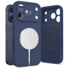 Θήκη Tech-Protect Silicone MagSafe για Apple iPhone 17 Pro, Deep Blue
