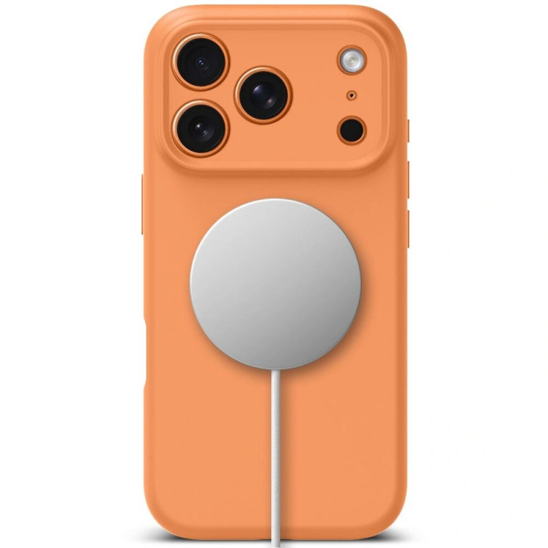 Θήκη Tech-Protect Silicone MagSafe για Apple iPhone 17 Pro Max, Cosmic Orange