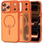 Θήκη Tech-Protect Magmat MagSafe για Apple iPhone 17 Pro, Ματ Cosmic Orange