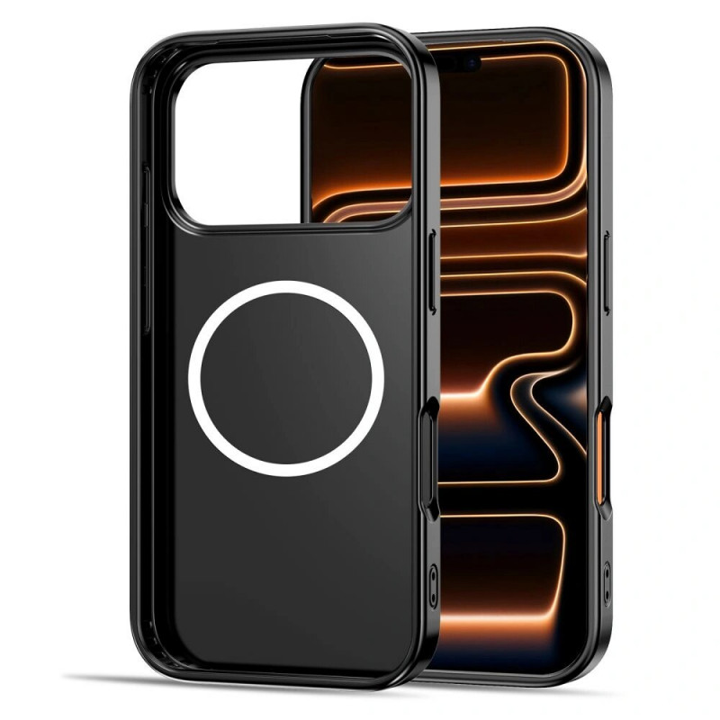 Θήκη Tech-Protect Lamano MagSafe για Apple iPhone 17 Pro Max, Velvet Night, καφέ