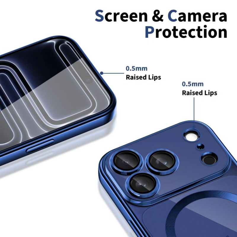 Θήκη Tech-Protect MagFlex MagSafe για Apple iPhone 17 Pro, Shiny Deep Blue