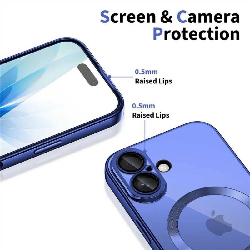 Θήκη Tech-Protect MagFlex MagSafe για Apple iPhone 17, Shiny Mist Blue