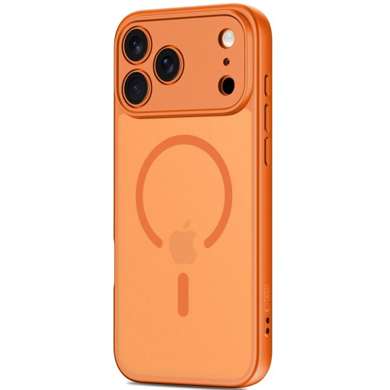 Θήκη Tech-Protect BasicMag MagSafe για Apple iPhone 17 Pro Max, ματ πορτοκαλί Cosmic