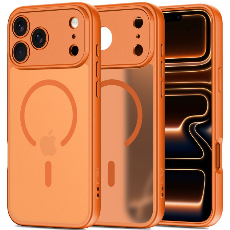 Θήκη Tech-Protect BasicMag MagSafe για Apple iPhone 17 Pro, ματ Cosmic Orange