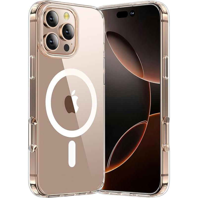 Θήκη Tech-Protect TP Flex MagSafe για Apple iPhone 16 Pro Max, Διάφανη