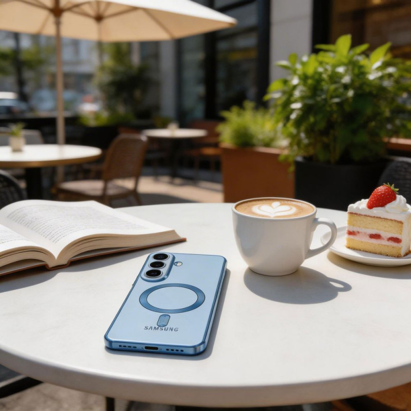 Θήκη Tech-Protect Magflex MagSafe για Samsung Galaxy S26, Sky Blue