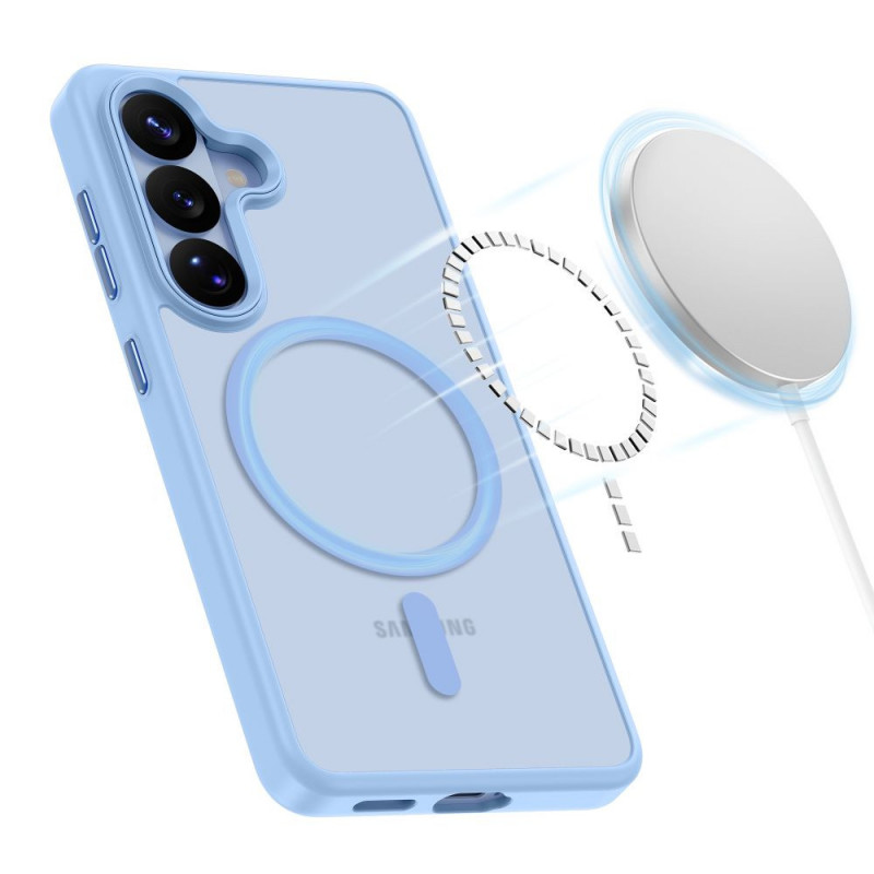 Θήκη Tech-Protect Magmat MagSafe για Samsung Galaxy S26, ματ θαλασσί μπλε