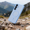 Θήκη Tech-Protect Magmat MagSafe για Samsung Galaxy S26, ματ θαλασσί μπλε