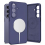 Θήκη Tech-Protect Silicone MagSafe για Samsung Galaxy S26, Cobalt Violet
