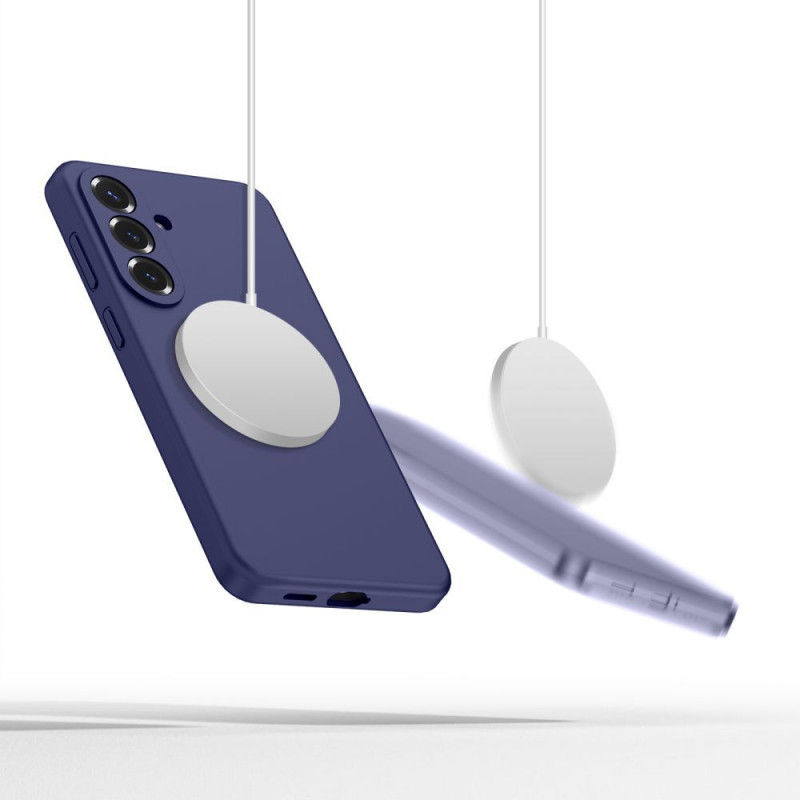 Θήκη Tech-Protect Silicone MagSafe για Samsung Galaxy S26, Cobalt Violet