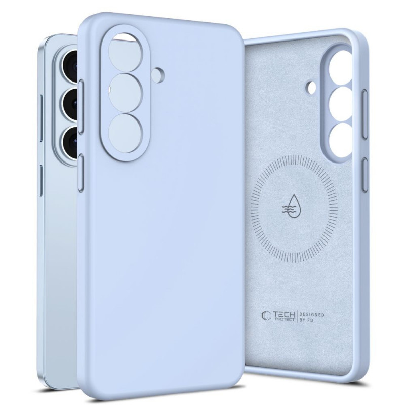 Θήκη Tech-Protect Silicone MagSafe για Samsung Galaxy S26, γαλάζια
