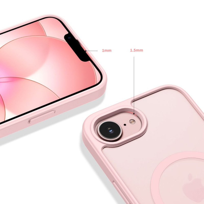 Θήκη Tech-Protect BasicMag MagSafe για Apple iPhone 16e / 17e, ματ απαλό ροζ