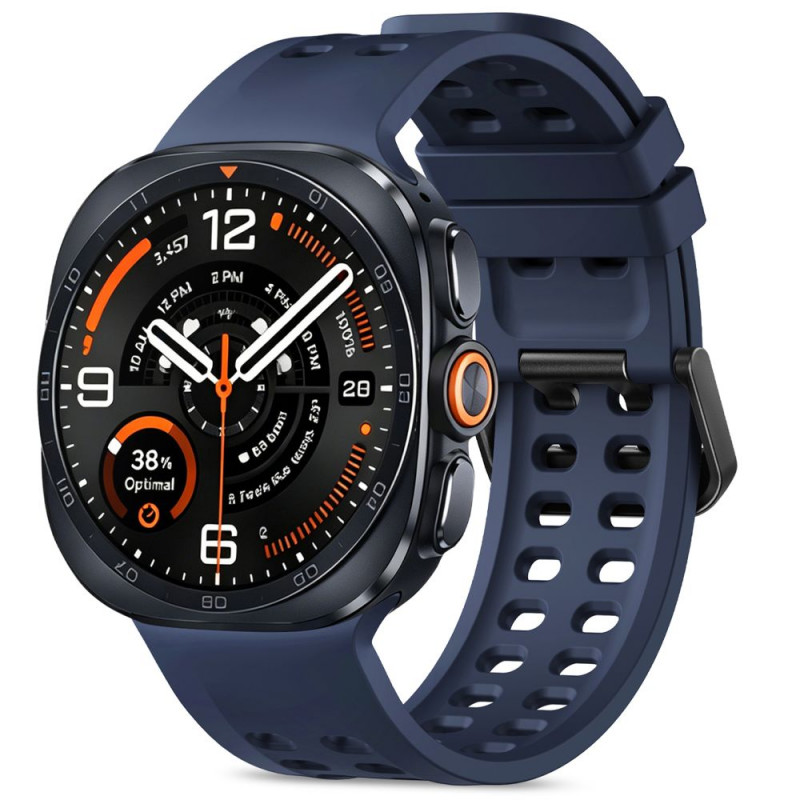 Tech-Protect Λουράκι Σιλικόνης Air για Samsung Galaxy Watch Ultra 1 / 2 (2024-2026) 47 mm, Navy Blue