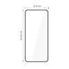 Tech-Protect Glass Fit+ Ενισχυμένο Γυαλί για Motorola Moto G57 / G57 Power / G67 Power (2 τεμ.), Μαύρο