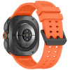 Tech-Protect Σιλικονούμενο λουράκι Air για Samsung Galaxy Watch Ultra 1 / 2 (2024-2026) 47 mm, πορτοκαλί Tangerine Orange