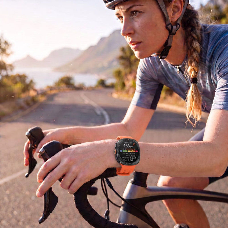 Tech-Protect Σιλικονούμενο λουράκι Air για Samsung Galaxy Watch Ultra 1 / 2 (2024-2026) 47 mm, πορτοκαλί Tangerine Orange