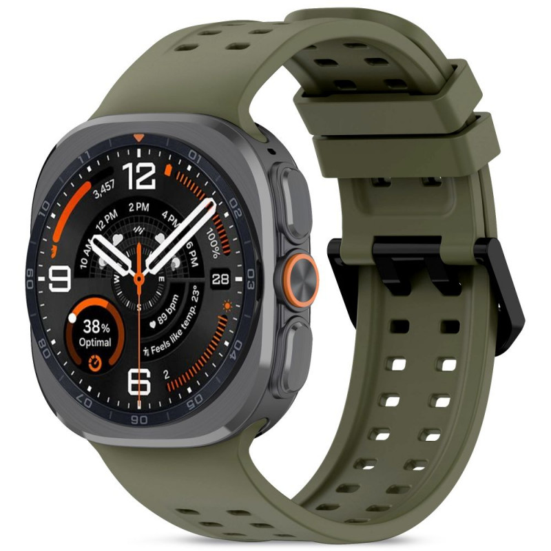 Tech-Protect Σιλικόνης Air Λουράκι για Samsung Galaxy Watch Ultra 1 / 2 (2024-2026) 47 mm, λαδί