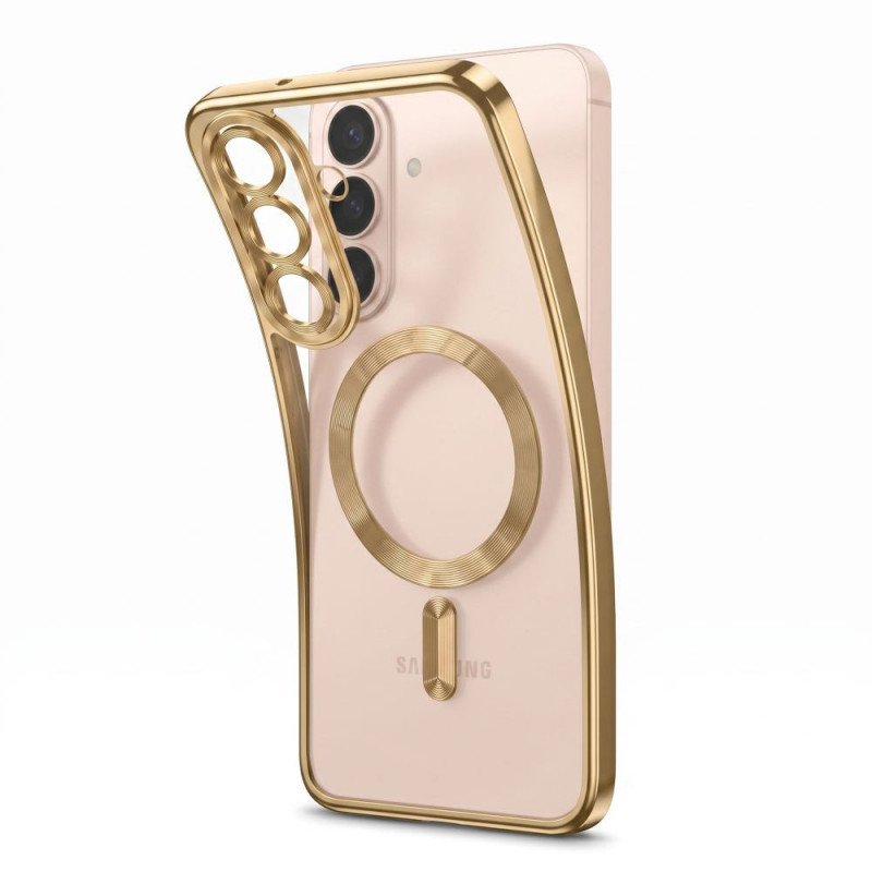 Θήκη Tech-Protect MagFlex MagSafe για Samsung Galaxy S26 FE, λαμπερό χρυσό