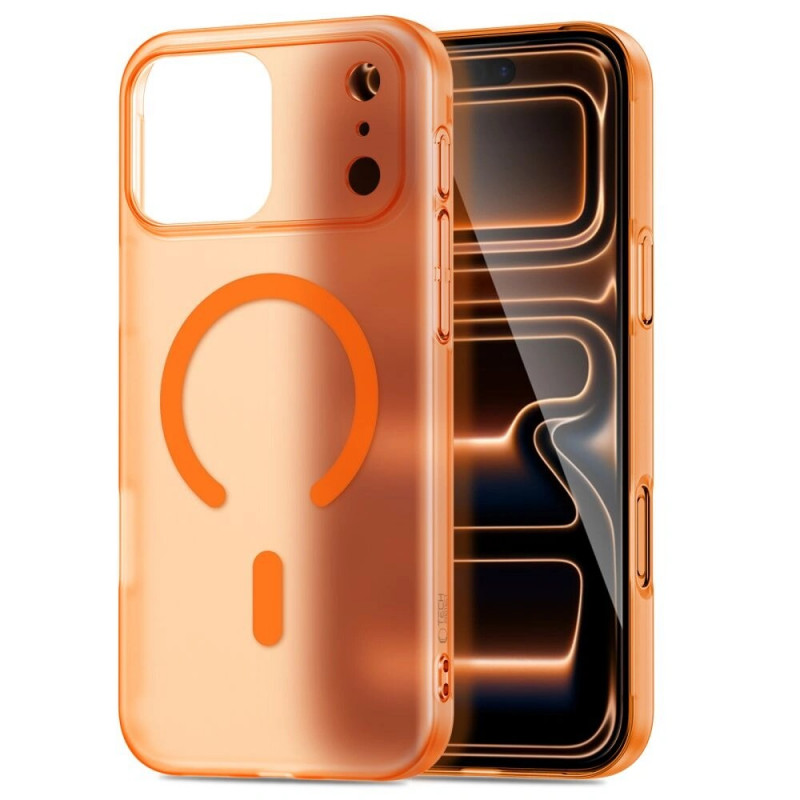 Θήκη Tech-Protect Magslim MagSafe για Apple iPhone 17 Pro, ματ πορτοκαλί Cosmic