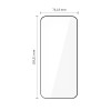 Tech-Protect Glass Fit+ Ενισχυμένο Γυαλί Xiaomi Poco F8 Ultra THP5047, Μαύρο (2 τεμ.)