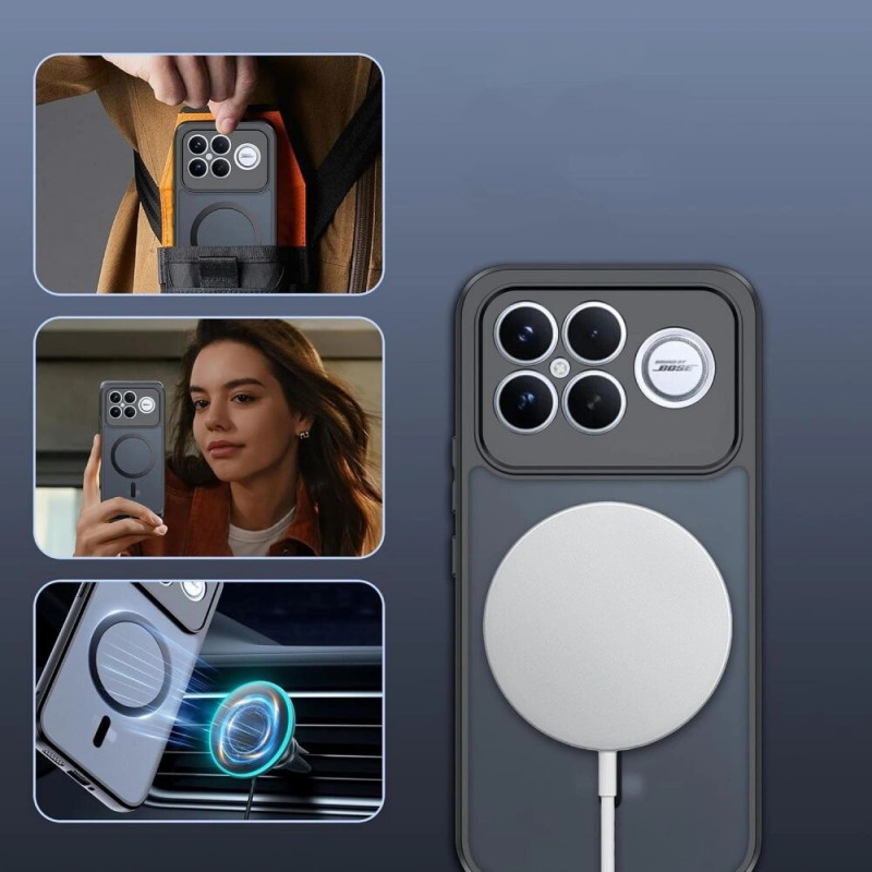 Θήκη Tech-Protect Magmat MagSafe για Xiaomi Poco F8 Ultra, μαύρη ματ