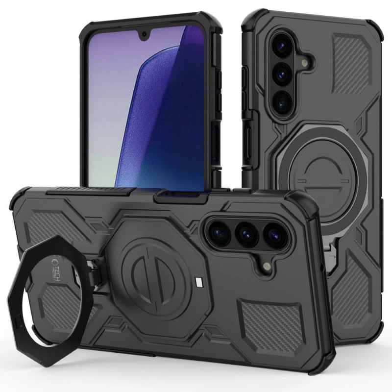 Θήκη Tech-Protect TacticStand MagSafe για Samsung Galaxy A17 / A18 4G / 5G μαύρη ματ