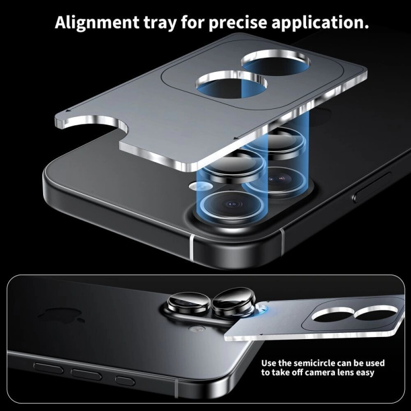 Tech Protect Tech-Protect Camring Fit+ THP5094 Κάλυμμα Κάμερας Xiaomi Redmi Note 15 Pro 5G / 15 Pro+ 5G / POCO M8 Pro, Μαύρο