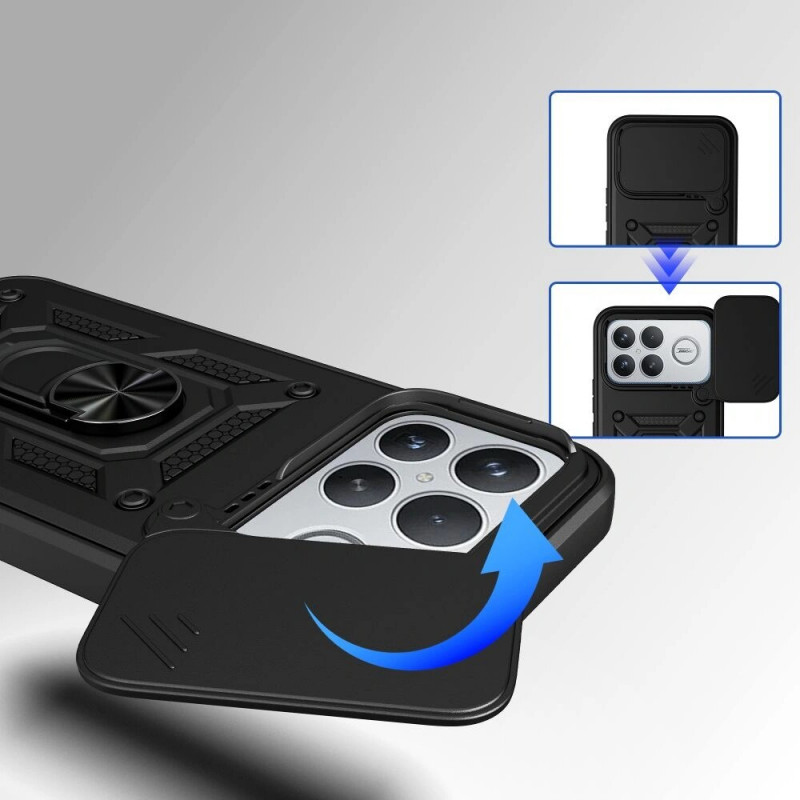 Θήκη Tech-Protect CamShield Pro για Xiaomi Poco F8 Ultra, Μαύρη