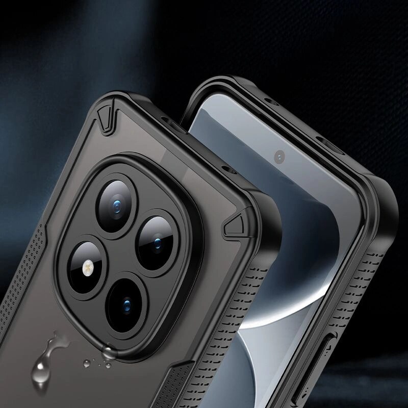 Θήκη Tech-Protect Rugged Shield MagSafe για Xiaomi Poco M8 Pro / Redmi Note 15 Pro+ 5G, μαύρο ματ
