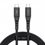 Καλώδιο Tech-Protect Ultraboost UB11T USB-C σε USB-C PD 240W, 200 cm, Μαύρο