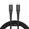 Καλώδιο Tech-Protect Ultraboost UB11T USB-C σε USB-C PD 240W, 200 cm, Μαύρο