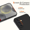 Θήκη σιλικόνης Tech-Protect Icon για Samsung Galaxy A26 5G, μαύρη