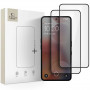 Tech-Protect Glass Fit+ Ενισχυμένο Γυαλί για Nothing Phone 3 / 3a / 3a Pro (2 τεμ.), Μαύρο