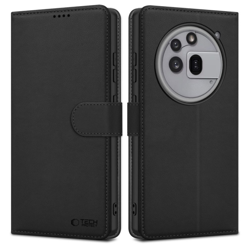 Θήκη πορτοφόλι Tech-Protect για Nothing Phone 3a Pro, μαύρο ματ