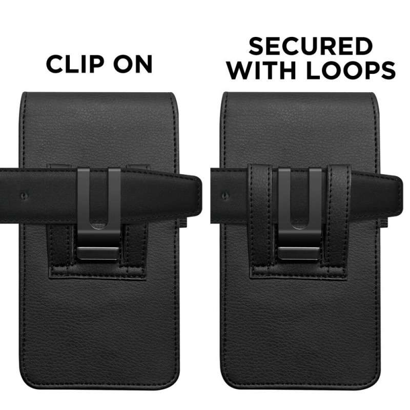 Tech-Protect SM75 Καθολική Θήκη Ζώνης για Smartphones 5.8-6.8 Ιντσών, Μαύρη
