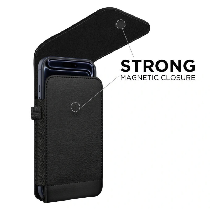 Tech-Protect SM75 Καθολική Θήκη Ζώνης για Smartphones 5.8-6.8 Ιντσών, Μαύρη