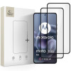 Tech-Protect Glass Fit+ Ενισχυμένο Γυαλί για Motorola Moto G86 5G / G86 5G Power (2 τεμ.), Μαύρο