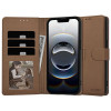 Θήκη πορτοφόλι Tech-Protect για Apple iPhone 17e / 16e, καφέ