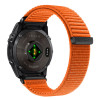 Tech-Protect NylonLoop Λουράκι Ρολογιού για Garmin Fenix 5X / 5X Plus / 6X / 6X Pro / 7X / 8 / 8 Pro / 9 / 9 Pro (51 mm), Signal Orange