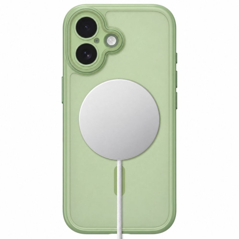 Θήκη Tech-Protect MagPeak MagSafe CC για Apple iPhone 17, ματ φασκόπρασινο
