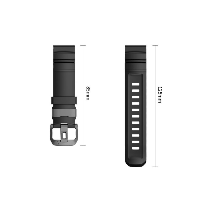 Tech-Protect Motion Λουράκι Ρολογιού για Garmin Fenix 5X / 5X Plus / 6X / 6X Pro / 7X / 8 / 8 Pro / 9 / 9 Pro (47 mm), Μαύρο