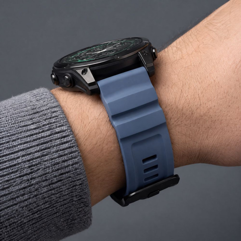Tech-Protect Motion Λουράκι Ρολογιού για Garmin Fenix 5X / 5X Plus / 6X / 6X Pro / 7X / 8 / 8 Pro / 9 / 9 Pro (51 mm), Nautical Blue